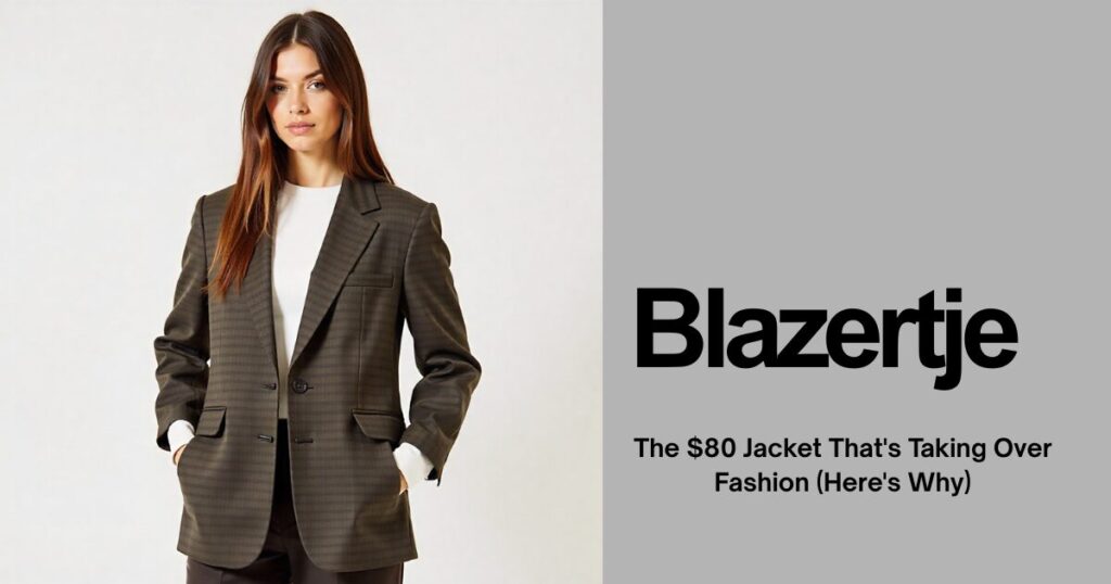 Blazertje: The $80 Jacket That's Taking Over Fashion (Here's Why) 1 The current image has no alternative text. The file name is: Blazertje.jpg