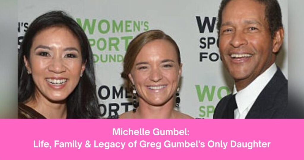 Michelle Gumbel: Life, Family & Legacy of Greg Gumbel's Only Daughter 1 The current image has no alternative text. The file name is: Michelle-Gumbel-Life-Family-Legacy-of-Greg-Gumbels-Only-Daughter.jpg