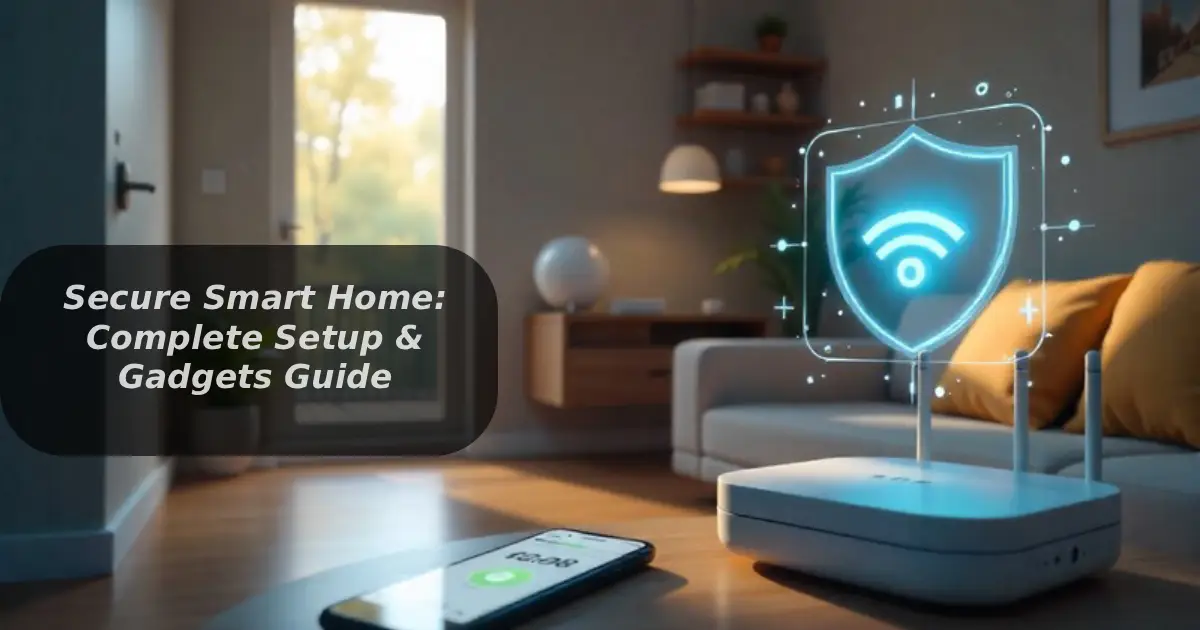 Secure Smart Home Complete Setup Gadgets Guide