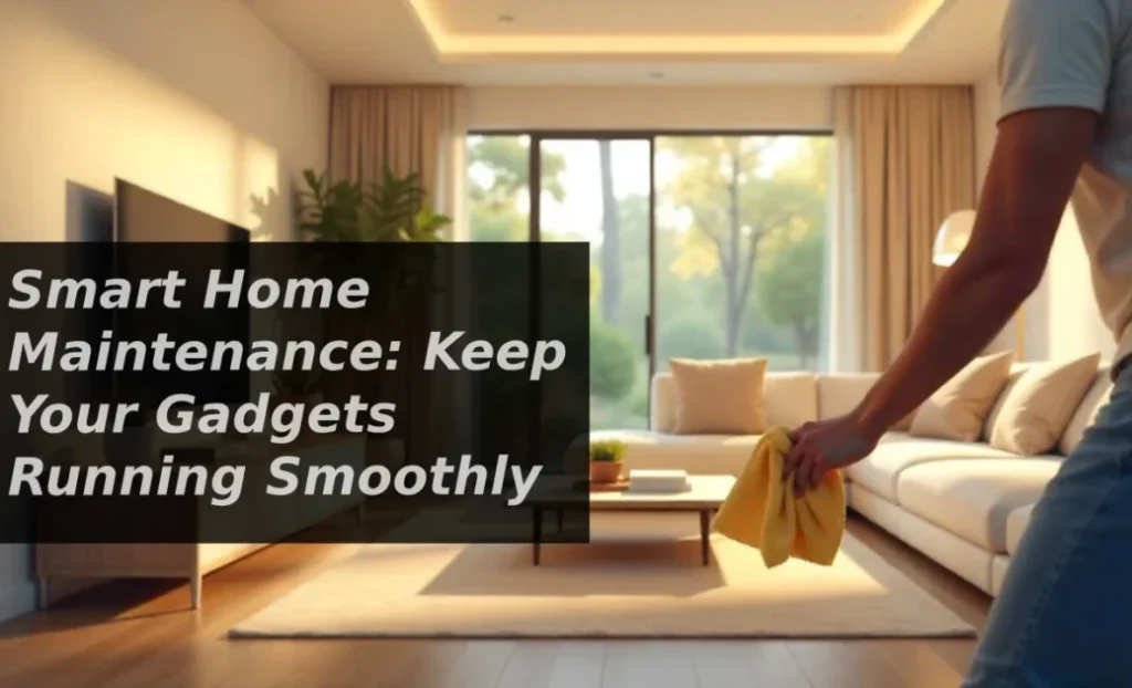 Gadgets For Home Maintenance: Keep Your Gadgets Running Smoothly 1 The current image has no alternative text. The file name is: Smart-Home-Maintenance.webp