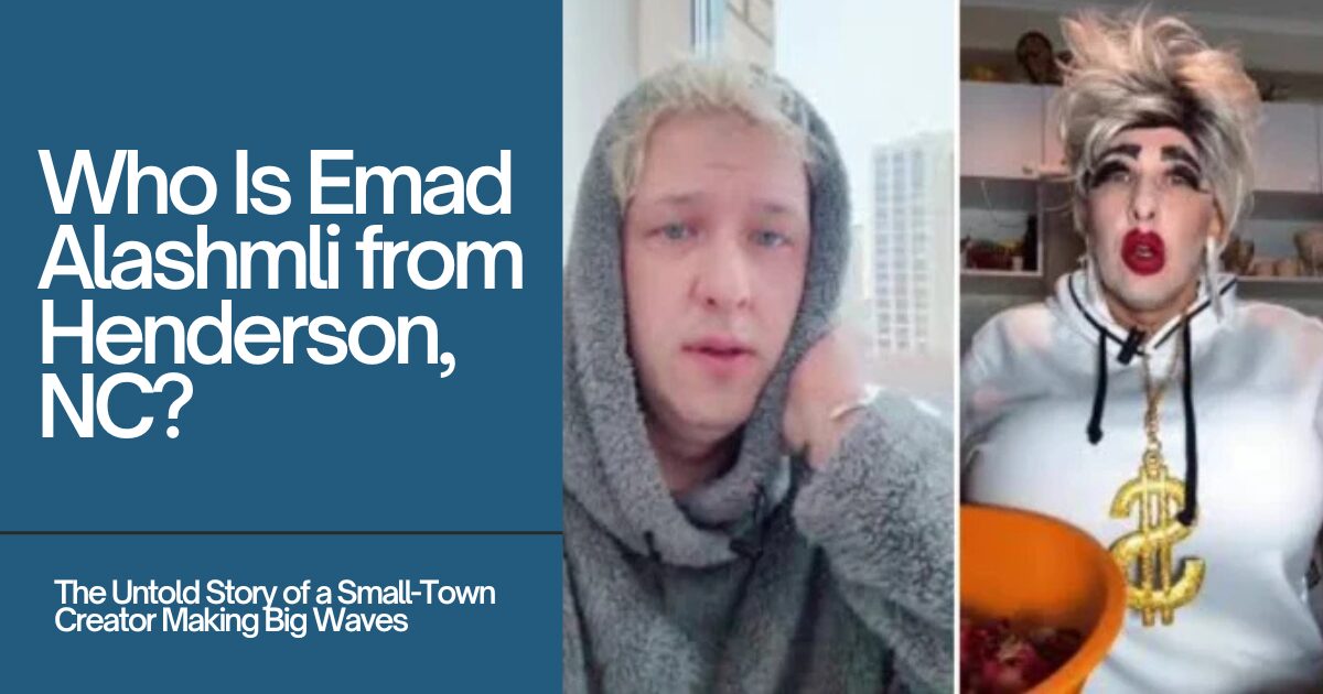 Who Is Emad Alashmli from Henderson, NC