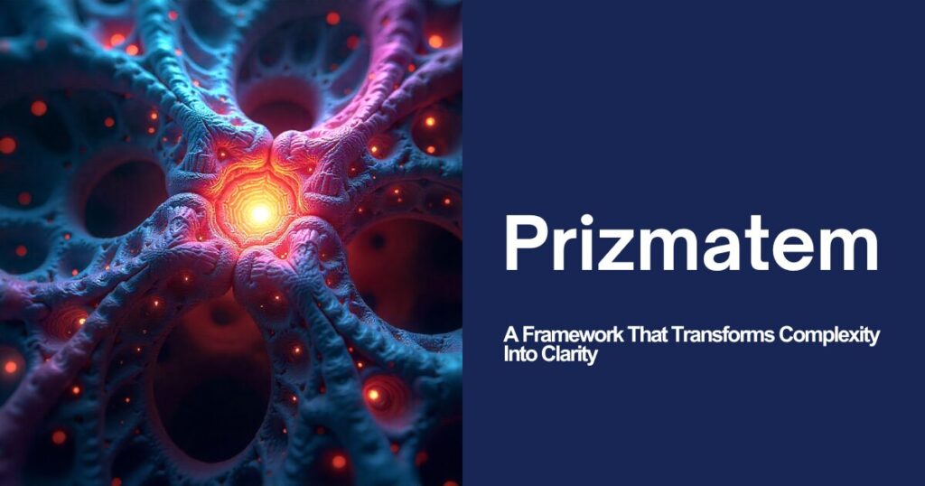 Prizmatem: A Framework That Transforms Complexity Into Clarity 1 The current image has no alternative text. The file name is: Prizmatem.jpg