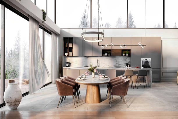 concrete dining tables