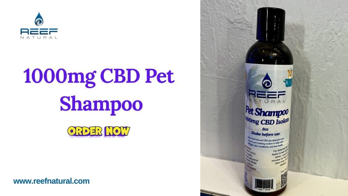 1000mg CBD pet shampoo