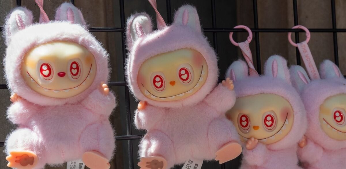 Labubu A women's winter down Doll